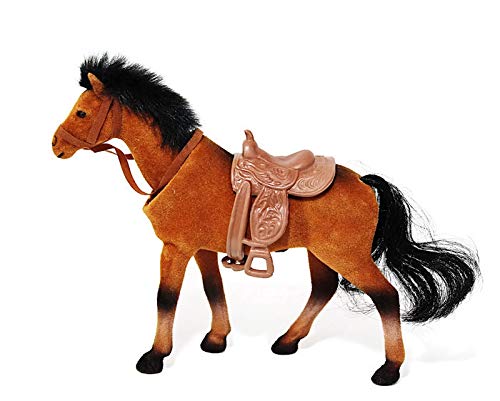 Batty Bargains Majestic Bobblehead Horse with Dashboard Adhesive (Brown)