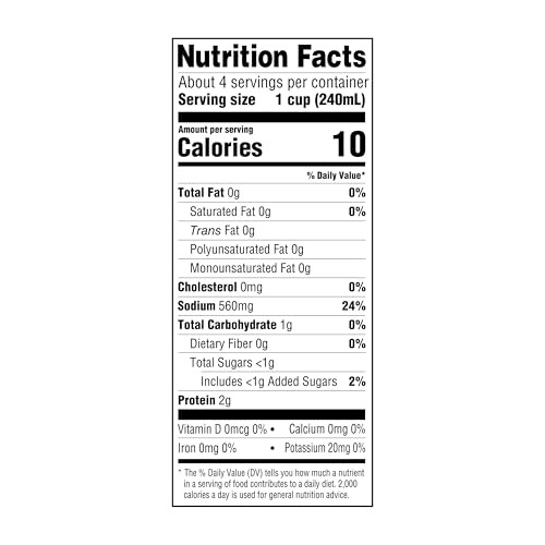 Image of Amazon Grocery, Chicken Broth, 35% Less Sodium, 32 Oz