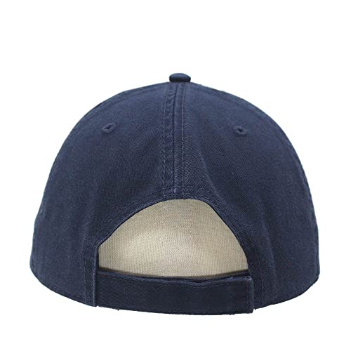 Image of Classic Washed Cotton Baseball Cap - Vintage Adjustable Dad Hat, Curved Bill for Men Women, Outdoor Everyday Wear