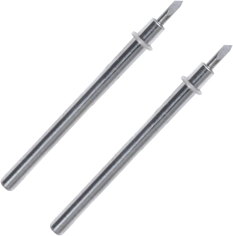 2 Pack Thin Fabric Auto Blade CADXBLDQ1 Replacement Accessory for Brother ScanNCut DX, Cuts Textiles 0.25-0.5mm Thick, for Quilting Pieces, Applique and More