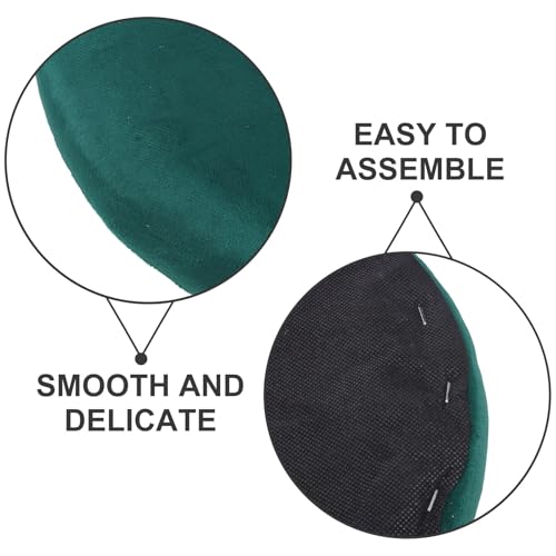 Asiento de taburete redondo de 29 cm con acolchado cómodo NUOBESTY 4