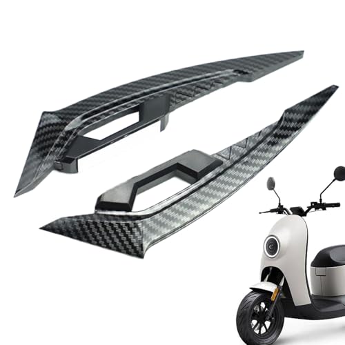 Aile de Vent de Moto - Aileron aérodynamique - 50,8 x 29,7 x 2,5 cm - Adorable aileron aérodynamique - Aileron latéral de Moto pour Scooter, Moto, vélo