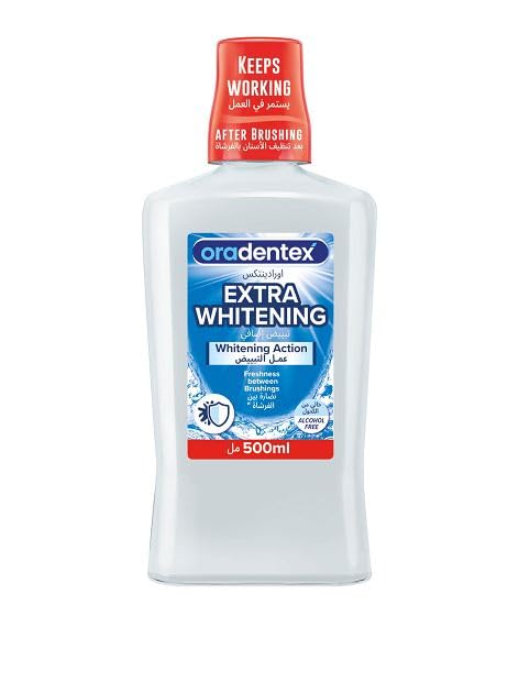 Whitening Mouthwash 500 ml, White