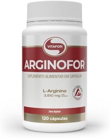 Vitafor - Arginofor - 120 Cápsulas de 780Mg, Branco