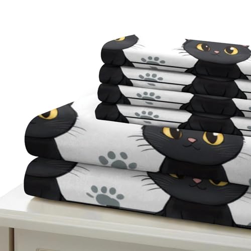 Parure de lit imprimé 3D 200x200 microfibre pour lit double ado - 7