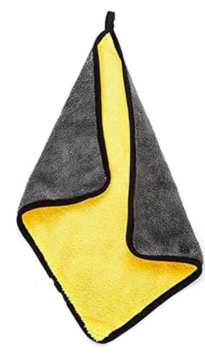 Xalin Microfiber Cloth for Car Cleaning and Detailing, Double Sided Microfiber Towel for Dusting Polishing and Drying, Absorbent Cleaning Cloth for Car Home Kitchen Use - Pack of 1 Deal