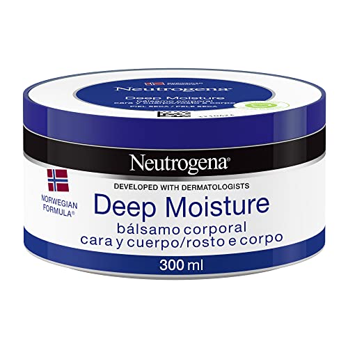 Neutrogena Bálsamo Hidratación Profunda Cara y Cuerpo, Piel Seca, 300ml