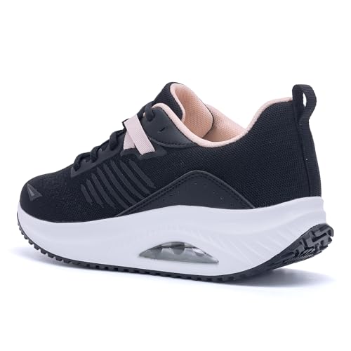 Image of Gyeice Women's Walking Shoes Arch Support Orthotic Breathable Tennis Sneakers for Plantar Fasciitis Pain Relief US 5.5-11