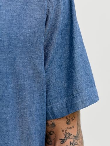 Jjesummer Linen Blend Shirt S/S Sn – Ansicht 5