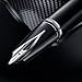 Sheaffer Legacy 9064 Glossy Black Pen (Fountain Pen with Medium Inlaid Nib and pen pouch)