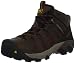 KEEN Utility Men's Steel Toe Flint Mid Work Boot, Slate Black/Burnt Henna, 9.5 D(M) US