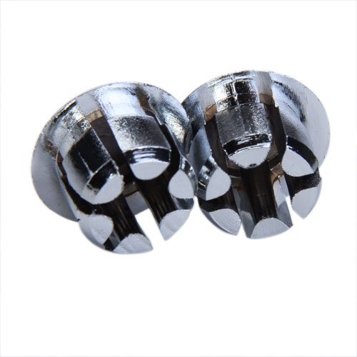 Paire De Bouchons D'extrémité De Guidon En Aluminium Pour Vélo - Léger, Durable - Pour VTT, Route, BMX