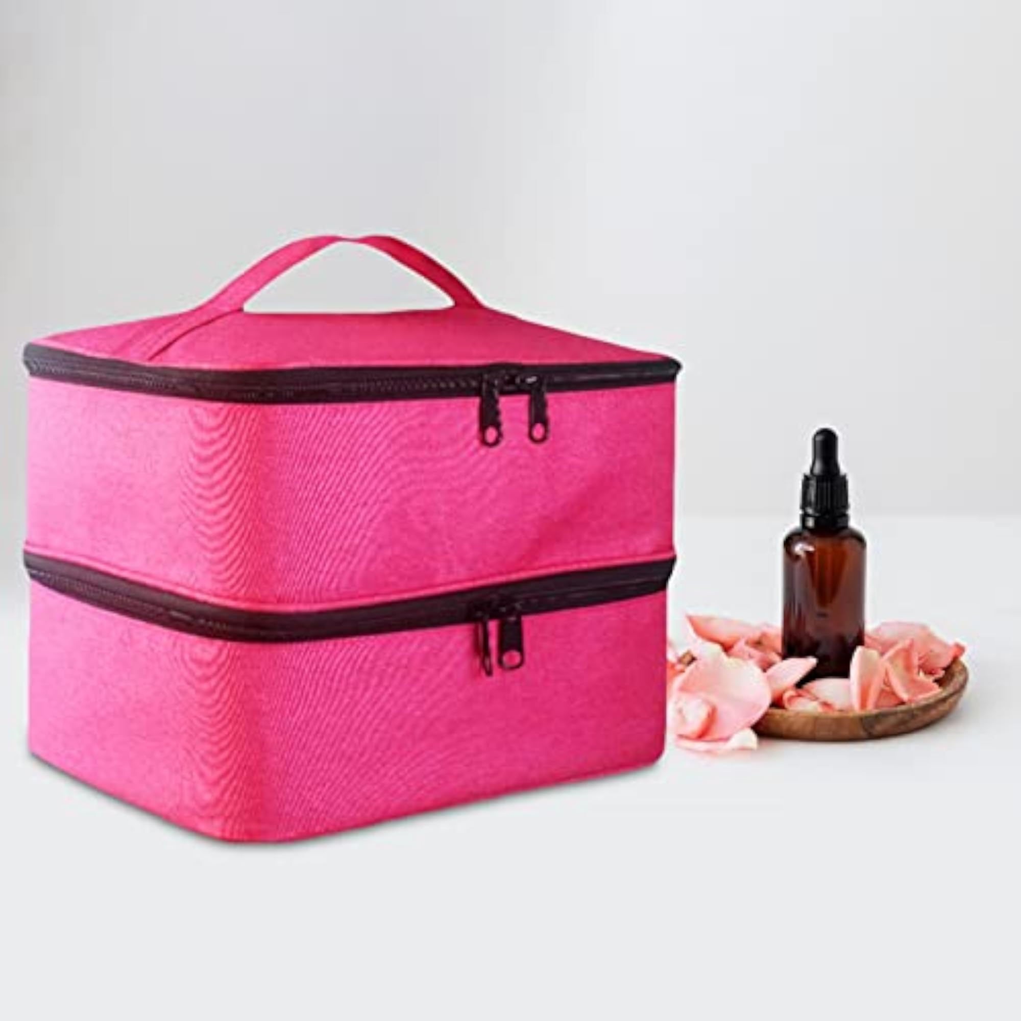 Nylon Double Layer Nail Polish Storage Bag