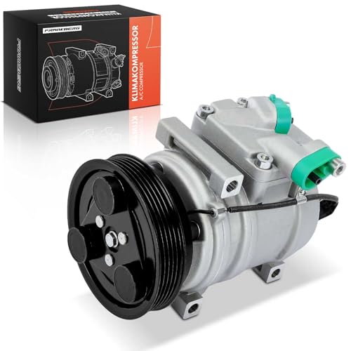 Frankberg Klimaanlagen Kompressor Klimakompressor mit Kupplung Benzin Kompatibel mit Picanto TA 1.0 (51 KW/69 PS) Picanto TA 1.0 Bi-Fuel Replace# 977011Y000 inkl. Öl vorbereift