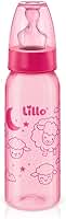 Lillo Mamadeira Rosa Divertida Bico Silicone 240Ml Tam.2 -