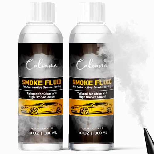 Calvana (2-Pack 10 fl.oz Smoke Machine Liquid, Oil Leak Detection