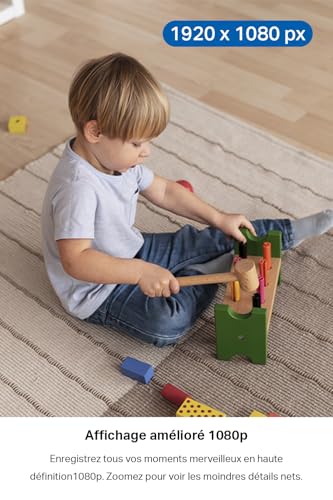 Caméra WiFi 360° Tapo C201 : Surveillance intérieure Full HD Vision Nocturne Caméra WiFi 360° Tapo C201 : Surveillance intérieure Full HD Vision Nocturne