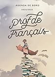 agenda border 2018  Agenda de bord 2021/2022 professeur de Français: Carnet de bord A4 pour les enseignants