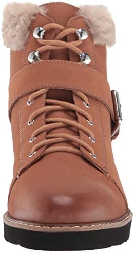 Aerosoles Women's Open Book Combat Boot, Tan Nubuck, 6.5 M US | Image 1