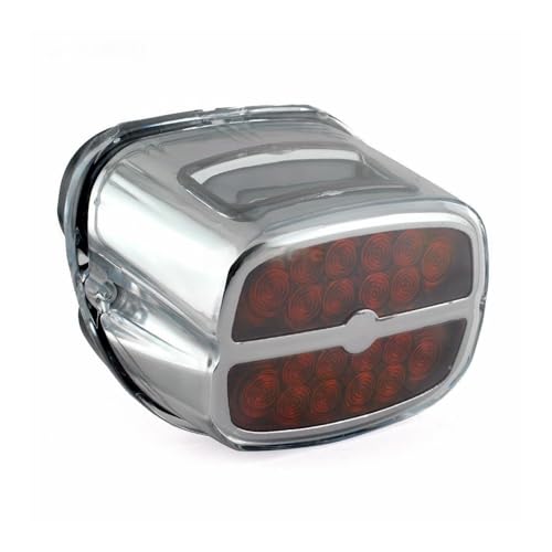 Feu arrière de plaque d'immatriculation à LED 12V pour moto Custom Dyna Softail Sportster