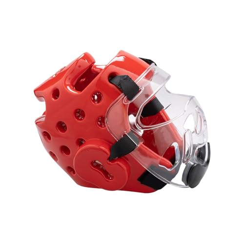Casco para Boxeo con Almohadilla NBR y Protector Transparente 3