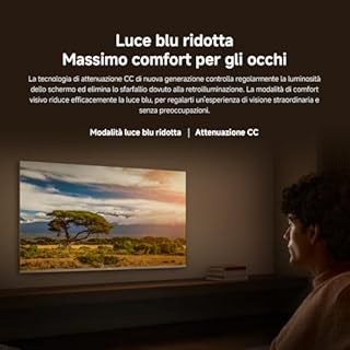 XIAOMI TV A Pro 50, 50 pollici (127 cm), 4K UHD QLED, Smart TV, Google TV, DVB-C/S/S2/T/T2, HDR10, Modalità Game Boost 120Hz, MEMC, Controllo Vocale, 2GB+8GB, Apple Airplay & Google Cast