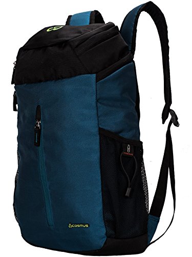 Image of COSMUS Sedna Dx Polyester 17 LTR Indigo Blue Casual Laptop Backpack