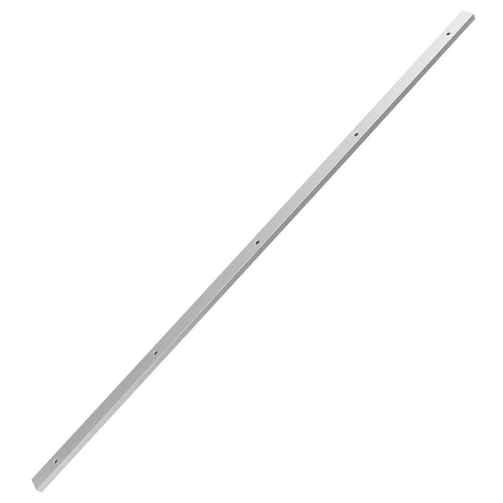 Binario obliquo con scanalatura a T in lega di alluminio per maschere e dispositivi per la lavorazione del legno - Lastra scorrevole in alluminio anodizzato estruso da 600 mm per (Scanalatura a T da