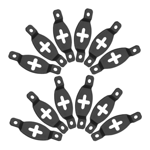 Alasum 20個スピーカーハンガープレート 壁掛け用スピーカーフック マウントブラケット 吊り下げ型製 アルミ対応 音響機器取り付け具