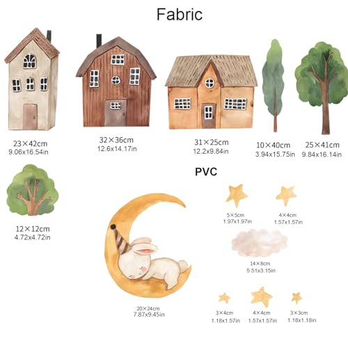 Vinilos decorativos de tela para pared estilo Boho Garden miniatura 6