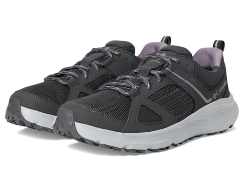 Columbia Women's Novo Trail, Shark/Granite Purple, 8.5 Wide
