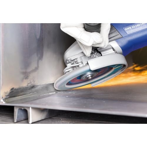 PFERD 67212 Polifan Zirkon Curve Radial Type Flap Disc, Zirconia Alumina, 4-1/2" Diameter, 5/8-11 Thread, 13300 RPM, 40 Grit - Thumbnail 5