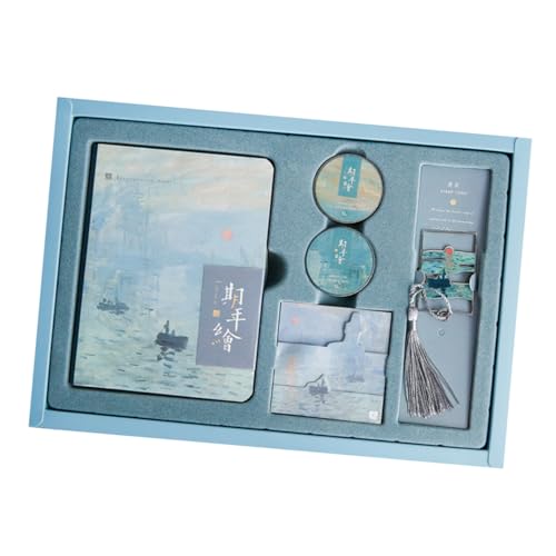 Carnet de notes pour filles Angoily : set de papeterie avec cahier rigide - 5