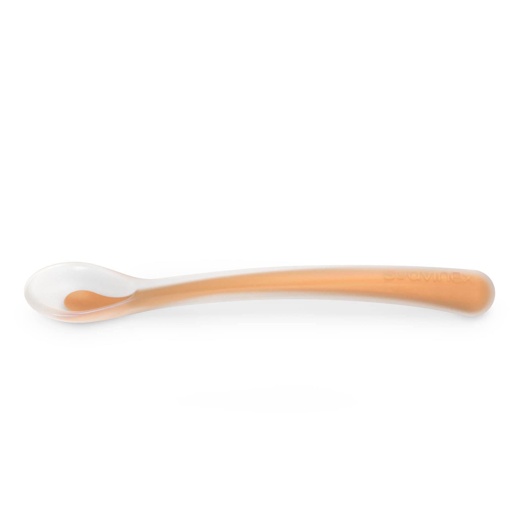 Suavinex, Cuchara de Silicona para Bebés +4 Meses, Cuchara de Aprendizaje, Suave y Blanda, para Encías Sensibles, con Mango Largo, Apta para Lavavajillas, Colour Essence Azul — view 13