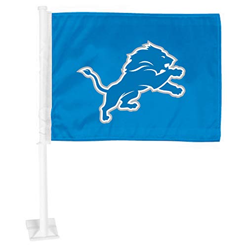 FANMATS Detroit Lions Car Flag 2pk