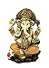 CAPRILO. Figura Hindú Decorativa de Resina Ganesha Multicolor Adornos y Esculturas. Figuras Elegantes. Regalos Originales. Decoración Hogar. 16 x 10 x 9 cm.
