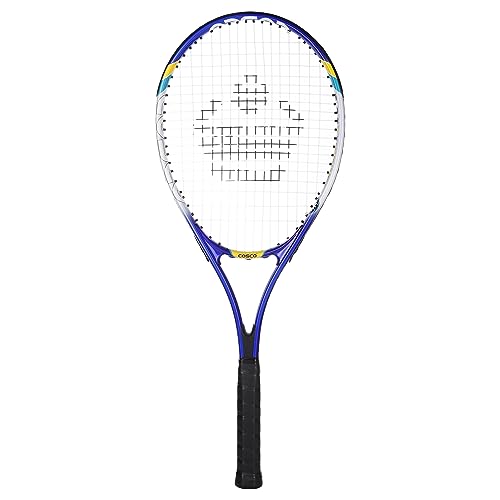 Cosco Max Power Aluminium Tennis Racquet (Blue)