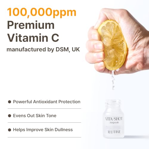 Image of Vita-Shot Vitamin C Ampoule - Vitamin C Face Serum with Ectoine & Glyceryl Glucoside, Korean Skincare Ampoule for Daily Use