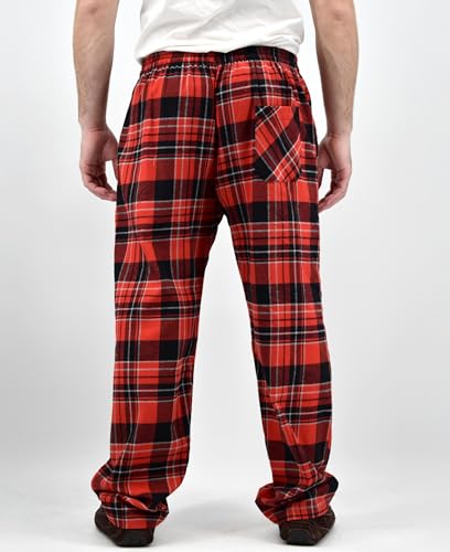 Image of Andrew Scott Men's Flannel Drawstring Pajama Pants | Plush Flannel Fleece | Pockets | Drawstring