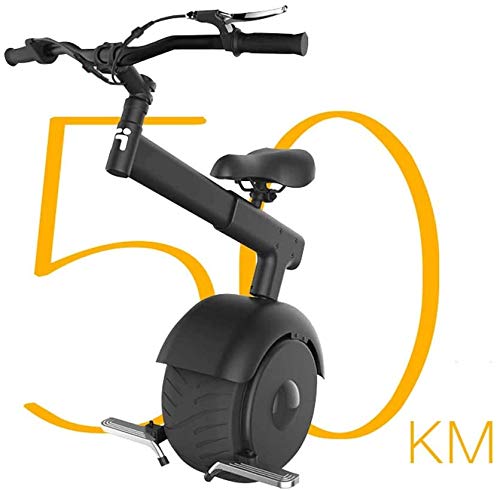 Amazon 800w電動オートバイ一輪車バランスadult折りたたみ手押し車パワー 運動制御制動単一車椅子 色 ブラック サイズ 50km と Zhangdong 一輪車