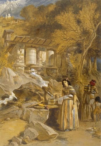 Tableaux Graffiti Art Mural : les cylindres de prière du Thibet par William Simpson 60x90cm