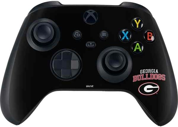 Skinit Decal Gaming Skin Compatible with Xbox Series X Bundle - Officially Licensed University of Georgia Bulldogs Design