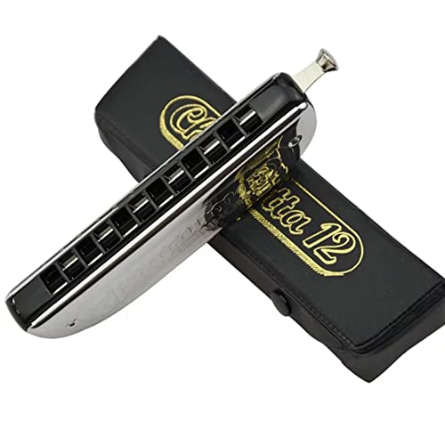 Harmonica Harmonica couleur 12 trous harmonica 48 voix harmonica C key instruments Hohner 255 chromata - Les Beatles, Paul McCartney, John Lennon, RIngo Starr, George Harrison Harmonica Harmonica couleur 12 trous harmonica 48 voix harmonica C key instruments Hohner 255 chromata – Image 4