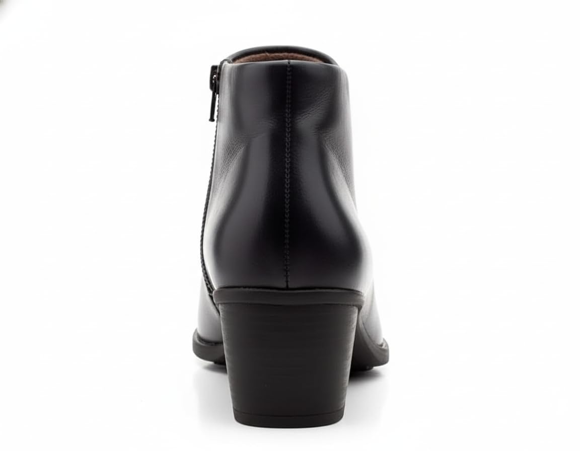 Botines mujer de piel con tacón o plataforma Botín cómodo de invierno y otoño Calzado artesanal de España tipo cuña o camperos en ante y cuero Elegantes e informales