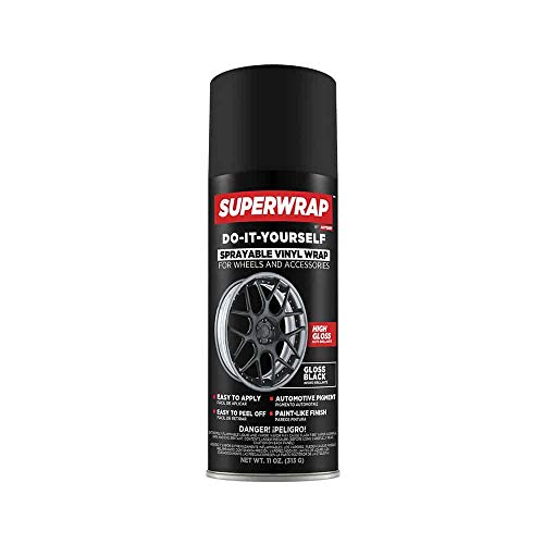 Superwrap Sprayable Vinyl Wrap for Wheels & Accessories - 11oz Spray Can/Paint