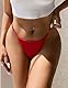 comeondear Mini String Tanga Sexy Dünn Dessous Damen Unterwäsche Erotisch Micro Bikini Große Größen Brazilian Slips für Mollige Frauen Curvy G-String Low Rise Thong Set T Back Pantys(2er Pack,XL-XXL)