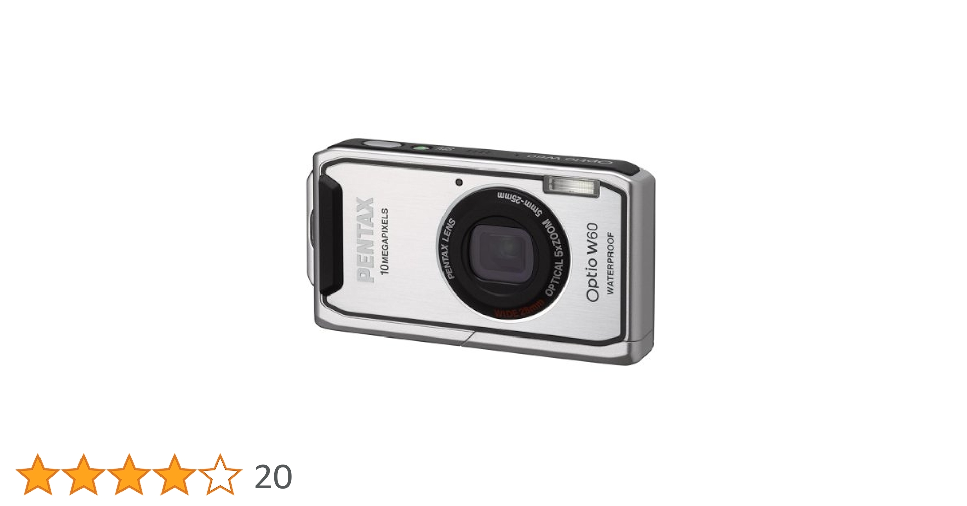 Amazon | ペンタックス Optio W60 防水10MPデジタルカメラ 5倍