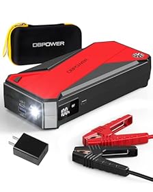DBPOWER Peak 3000A 18000mAh Portable Car Jump Starter (up to...