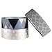 allydrew Silver Lining Japanese Washi Masking Tape (Set of 3), 10M L x 15mm W