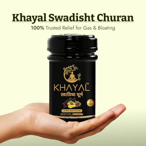 Image of Khayal Swadisht Churna | Helps Relieve Constipation | Quick Acidity & Gas Relief | Ayurvedic Remedy For Gastro-Intestinal Health | Digestive Churan /Churn